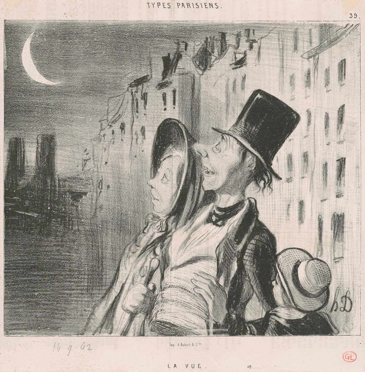 Utsikt av Honoré Daumier