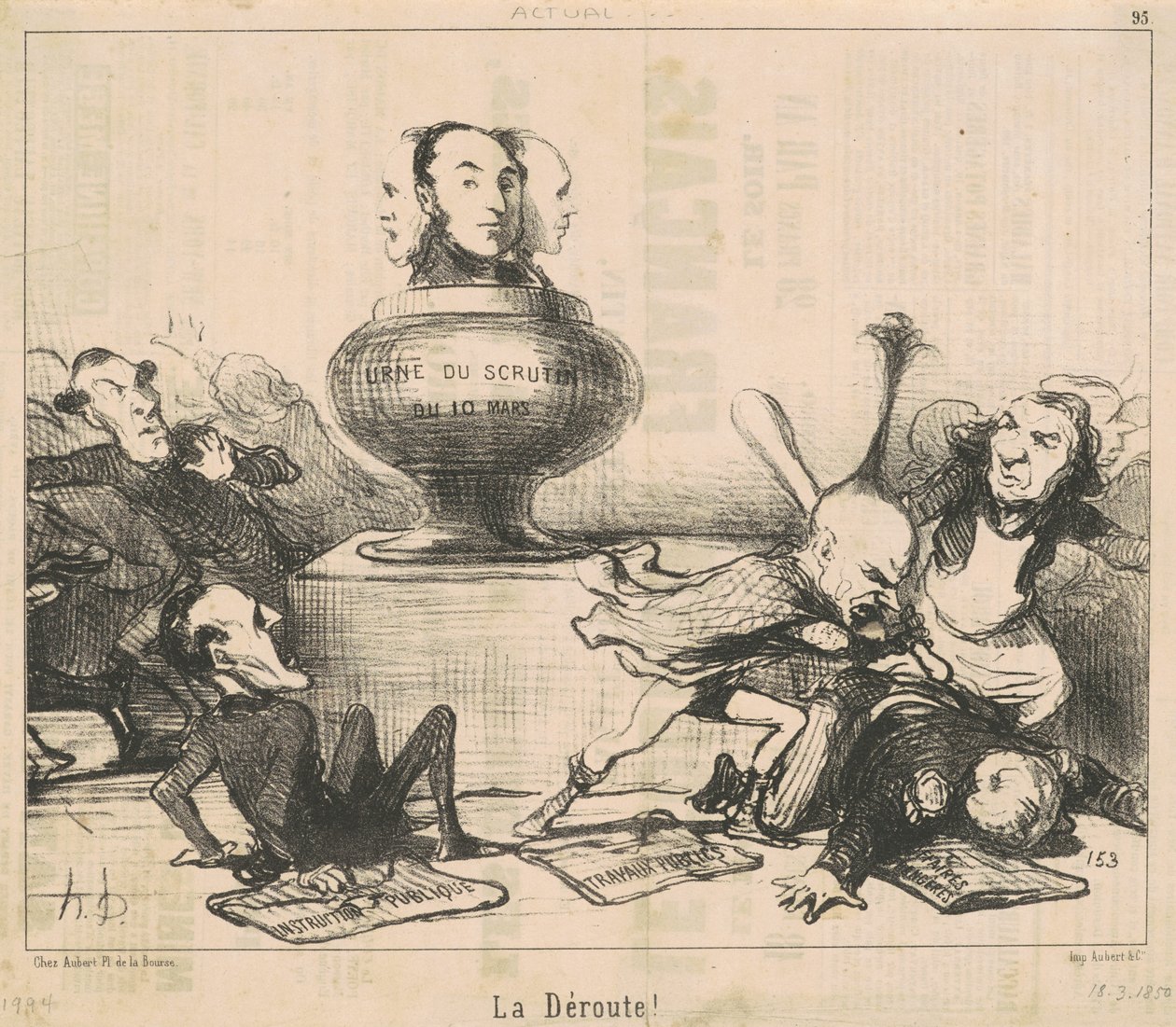 Den ruten! av Honoré Daumier
