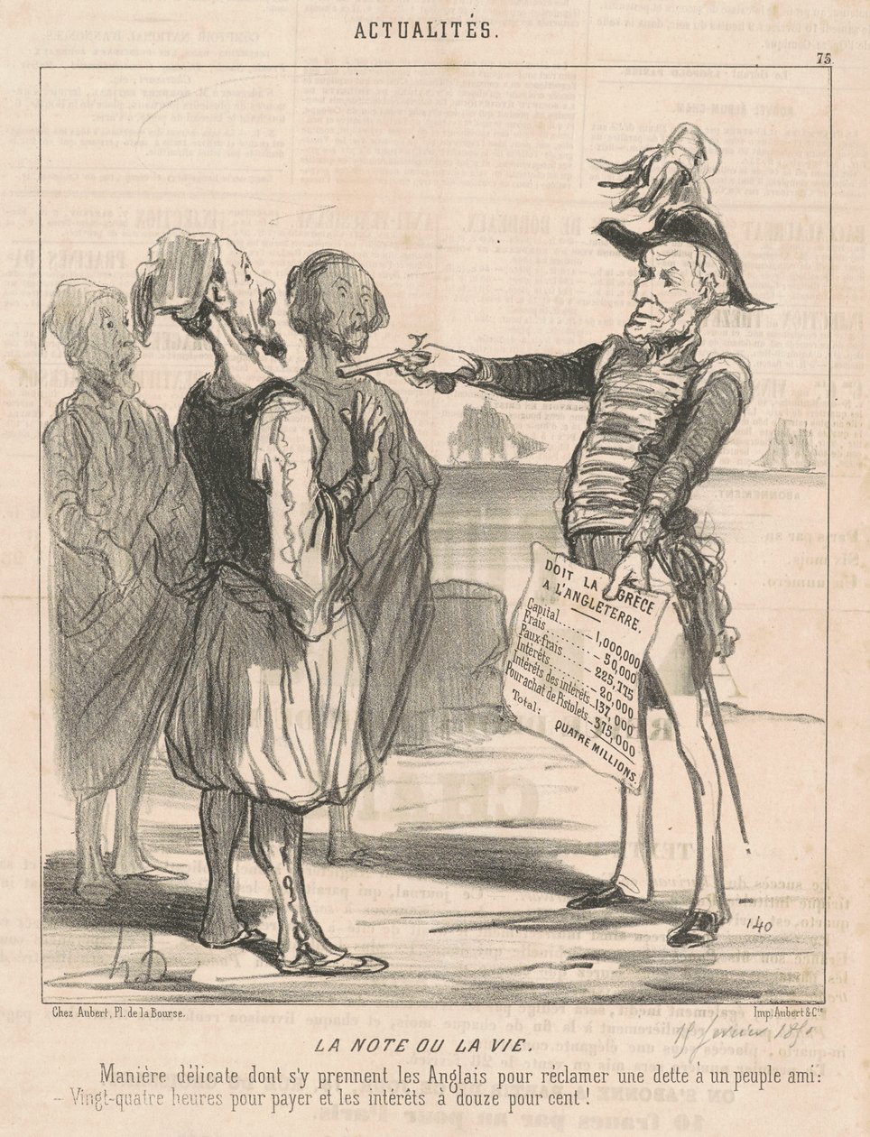 Seddelen eller livet av Honoré Daumier