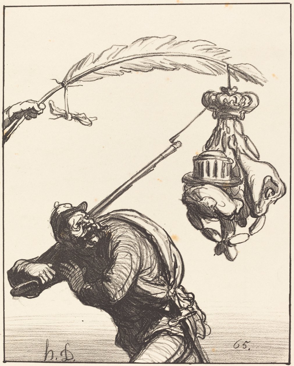 fred for enhver pris av Honoré Daumier