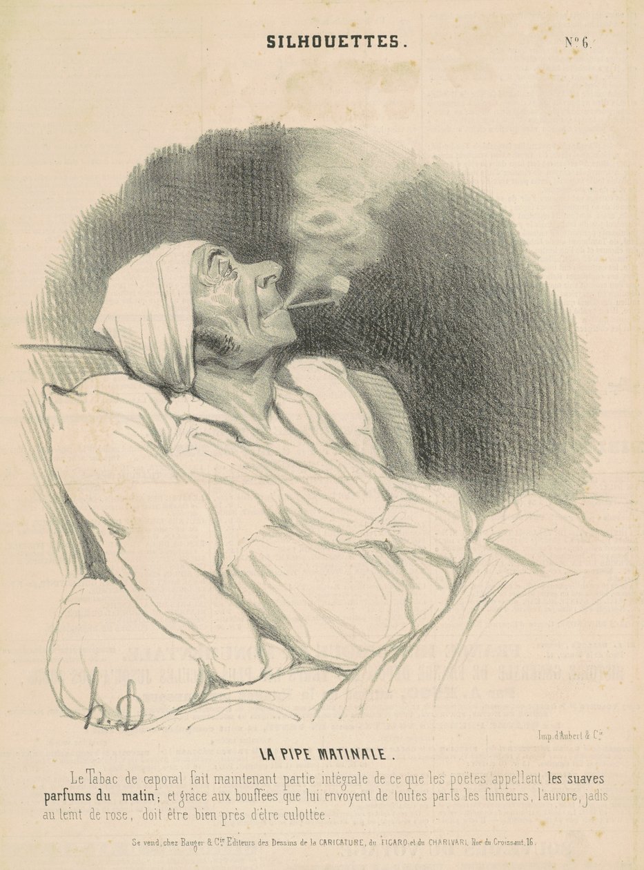 Morgensugingen av Honoré Daumier