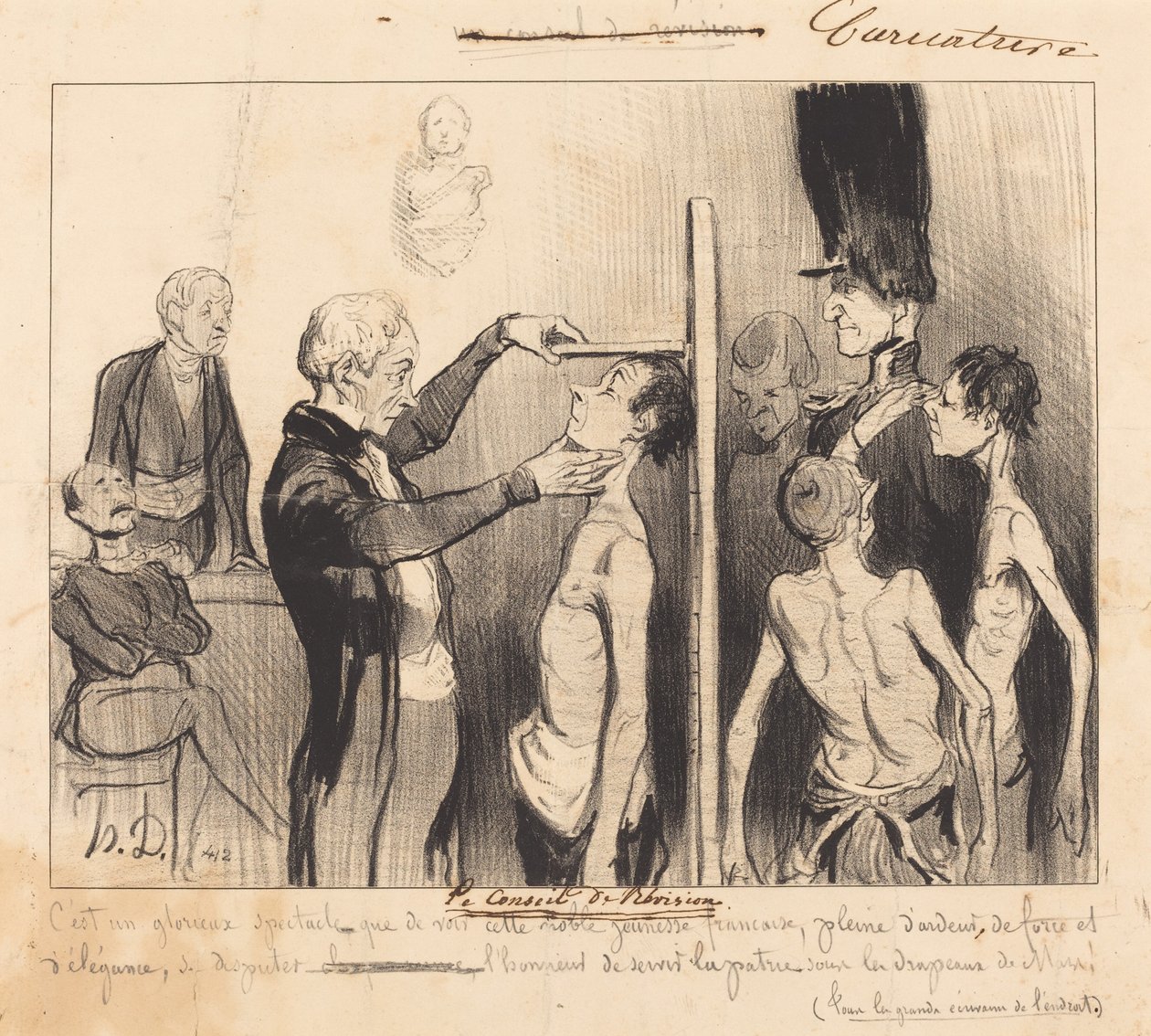 Revisjonsstyret av Honoré Daumier