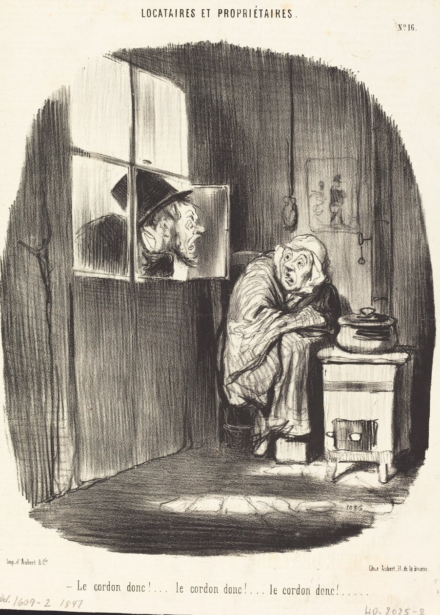 Så ledningen!... av Honoré Daumier