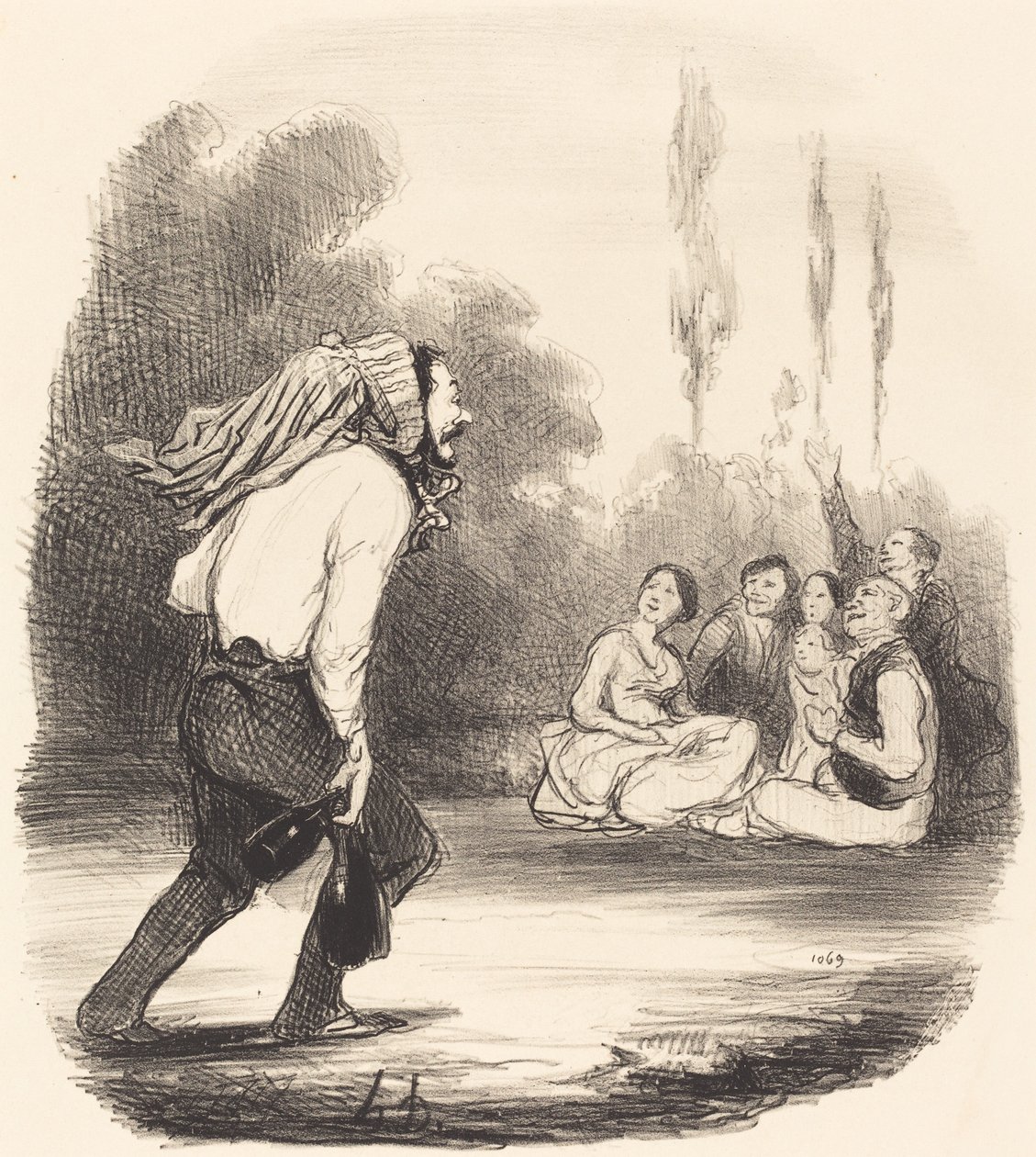 Samfunnets mest joker av Honoré Daumier