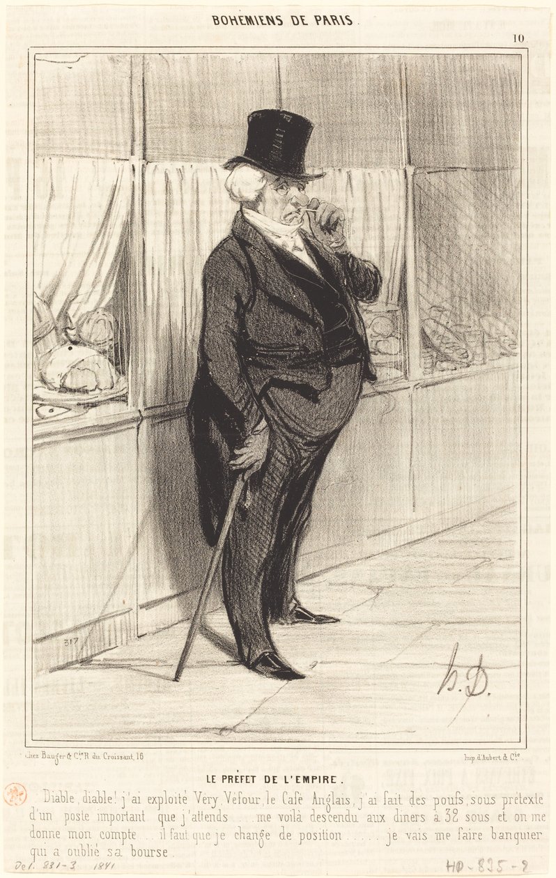 Imperiets prefekt av Honoré Daumier