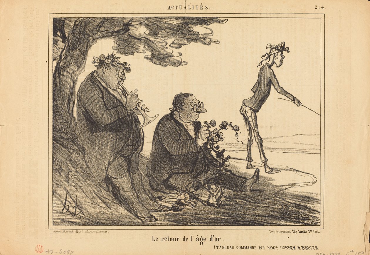 Gullalderens retur av Honoré Daumier
