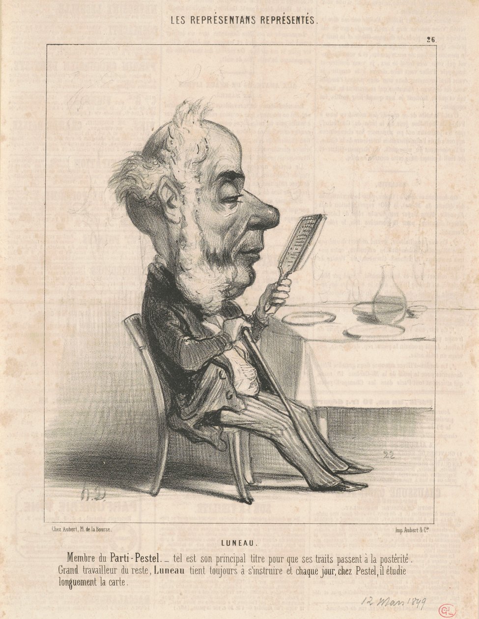 Luneau av Honoré Daumier