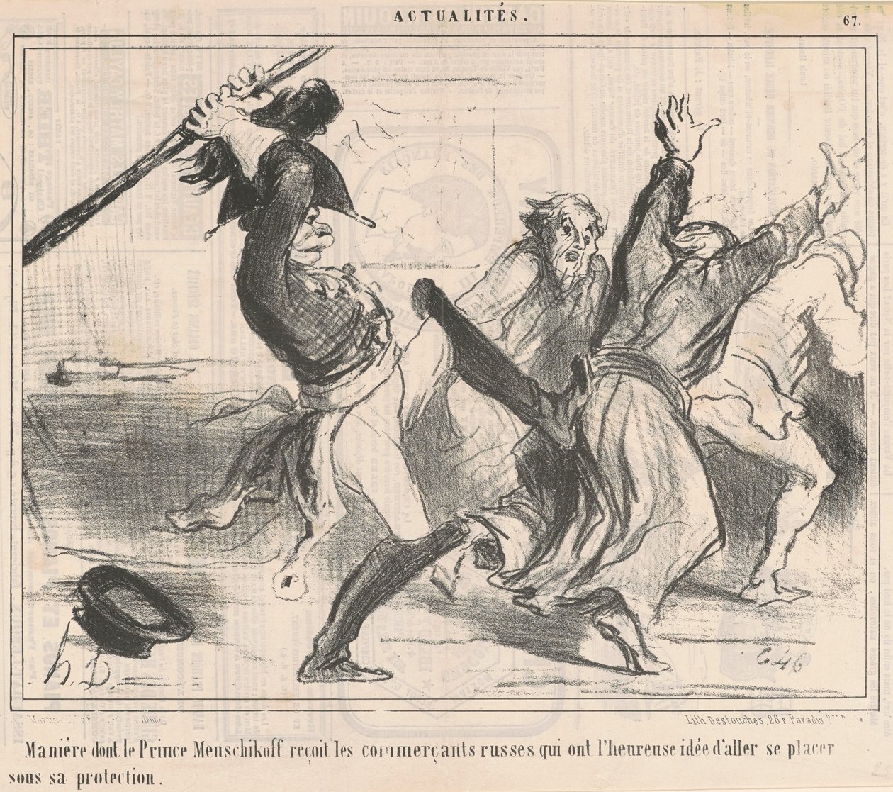 Måten som... av Honoré Daumier