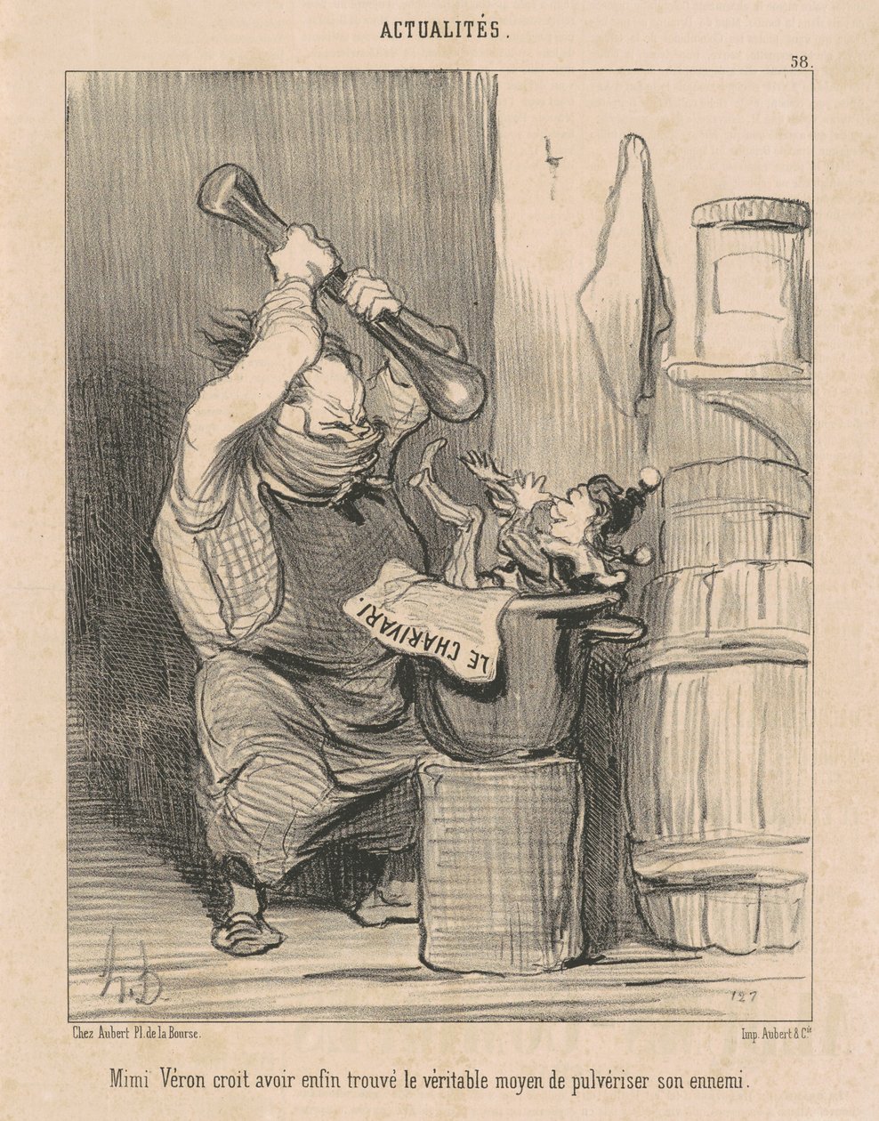 Mimi Vèron tror hun har ... funnet ... av Honoré Daumier