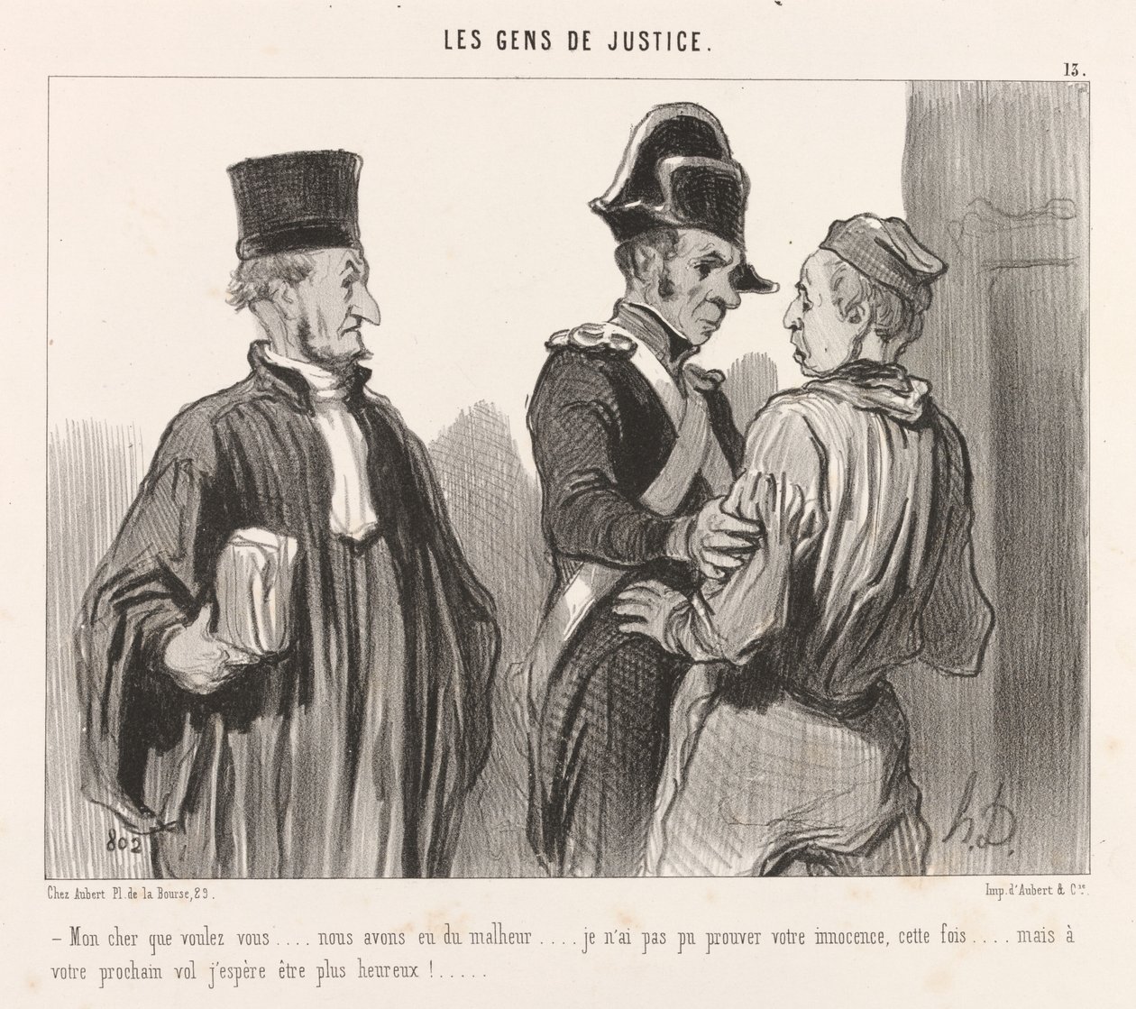 Min kjære hva vil du... av Honoré Daumier