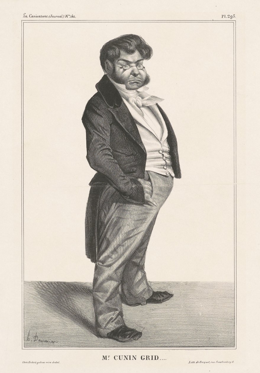 Dø. Sunin Grid...(Sunin-Garidine) av Honoré Daumier