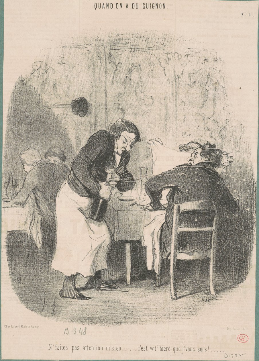 Ikke ta hensyn herre... av Honoré Daumier