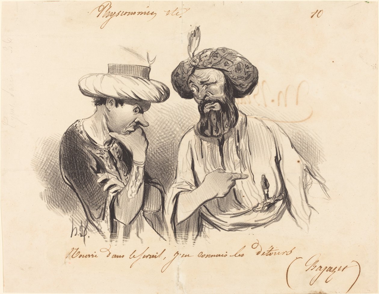 Matet i serai... av Honoré Daumier