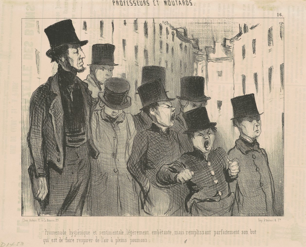 Hygienisk og sentimental tur ... av Honoré Daumier