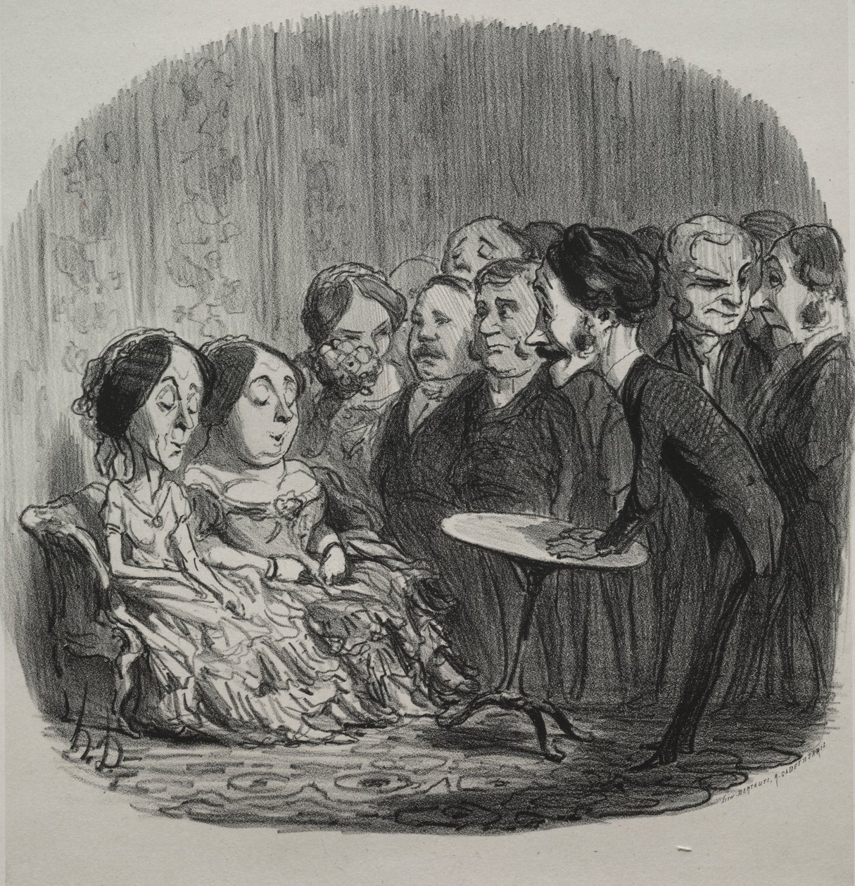 Rapping Spirits av Honoré Daumier