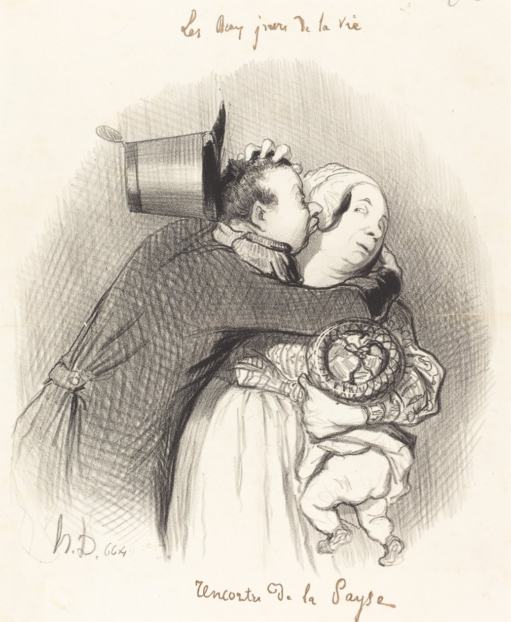 Landsmøte av Honoré Daumier