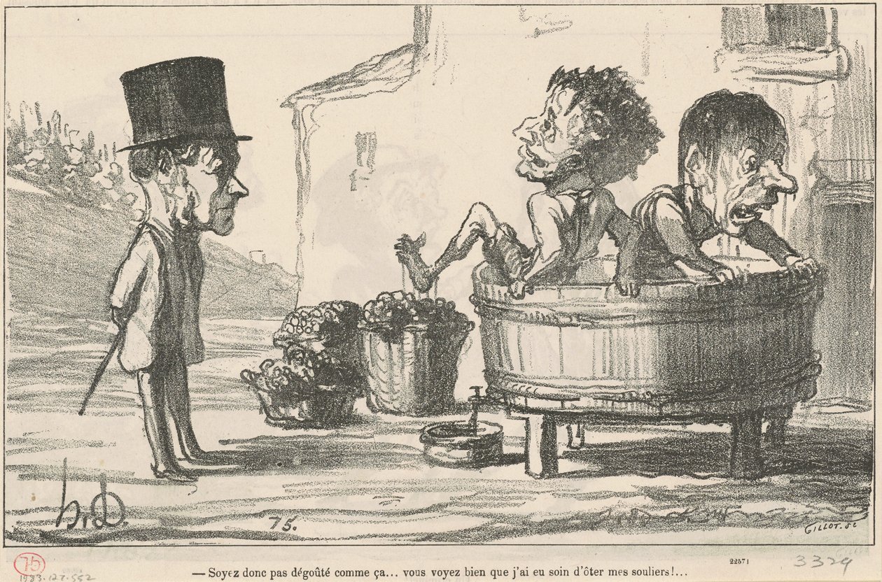 Så ikke vær så kvalm... av Honoré Daumier