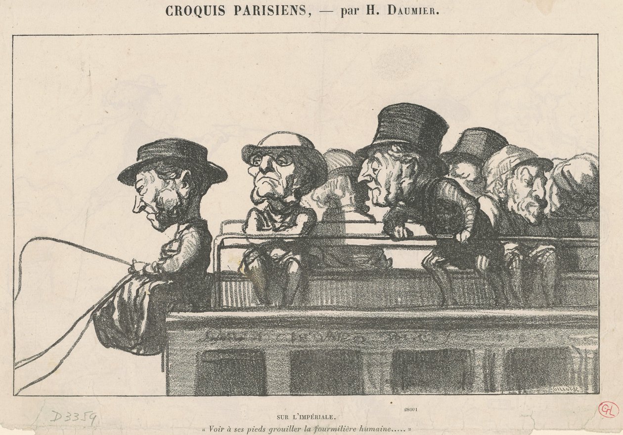 På Imperial av Honoré Daumier