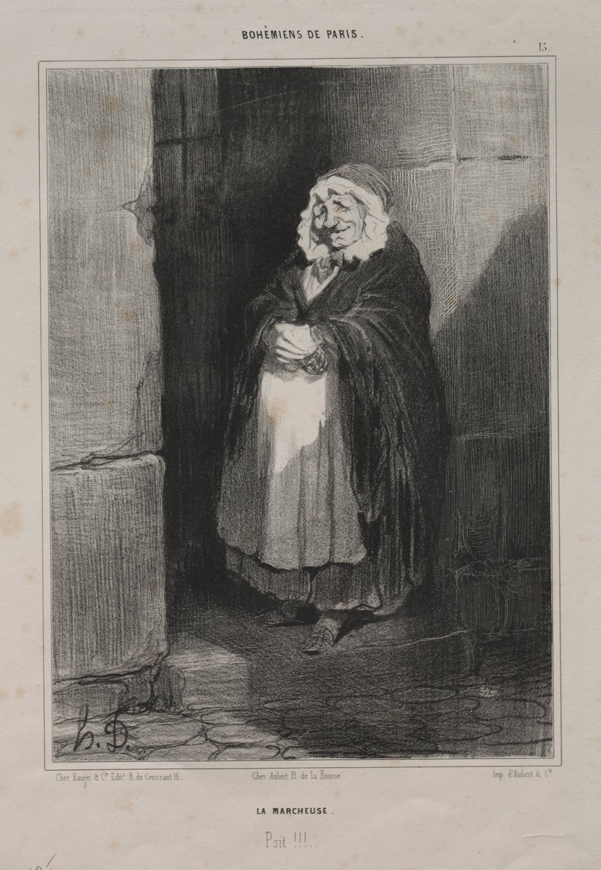 Fotgjengeren av Honoré Daumier