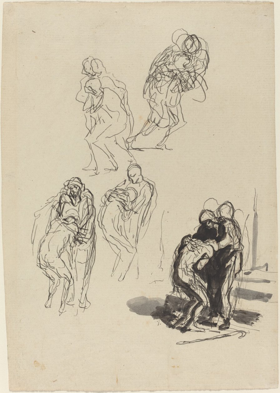 Den fortapte sønn av Honoré Daumier