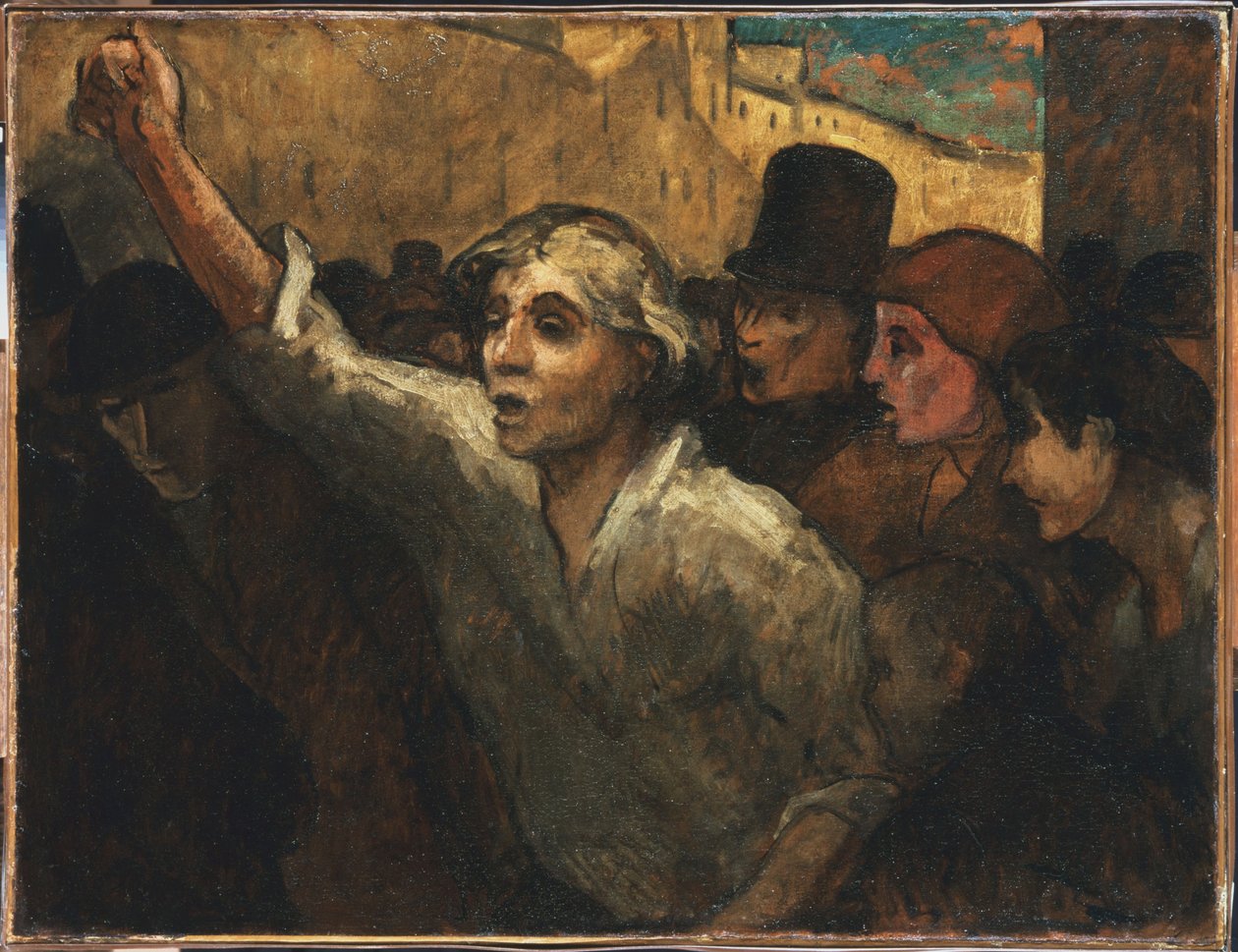 Opprøret av Honoré Daumier