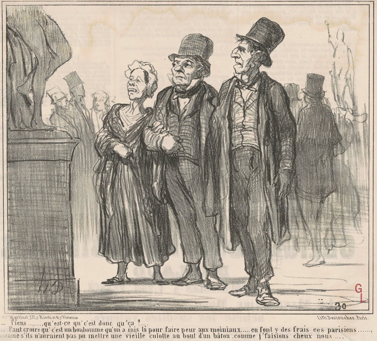 Her... så hva er det? ... av Honoré Daumier