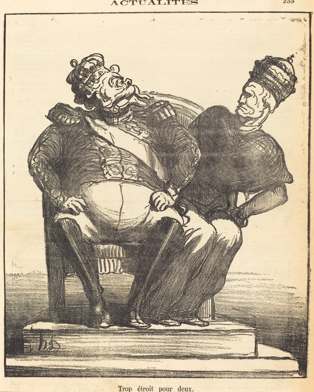 For smal for to av Honoré Daumier