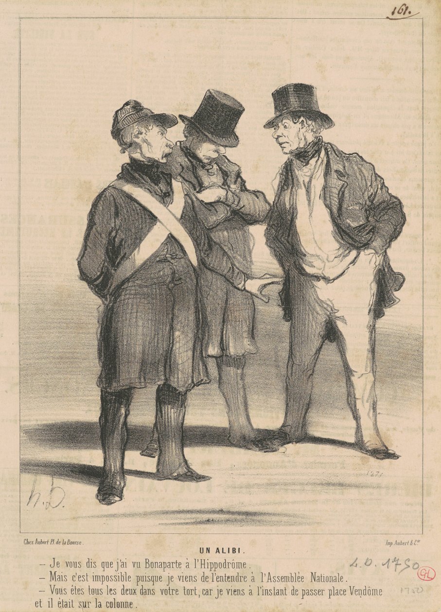 at faren av Honoré Daumier