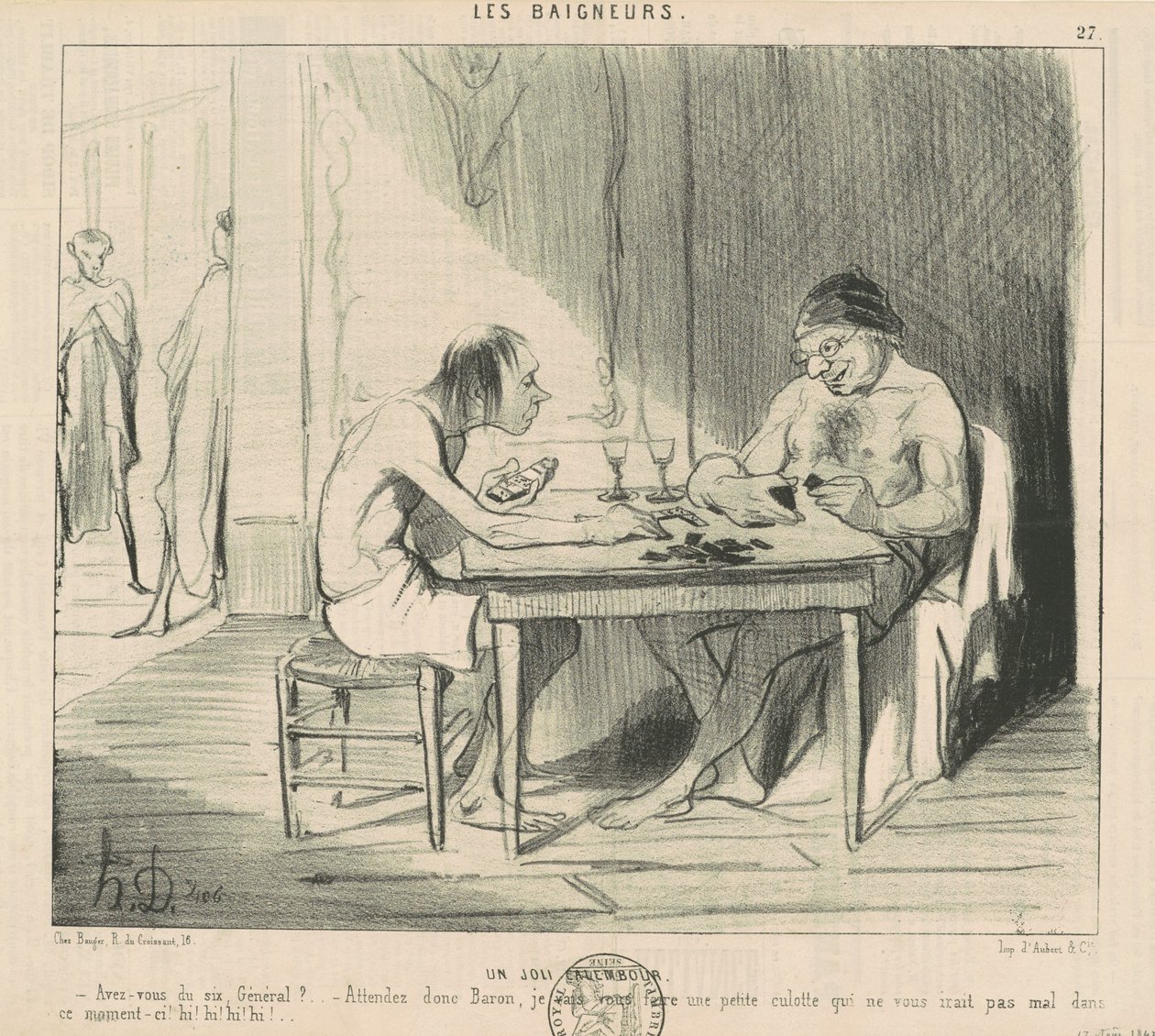Et fint ordspill av Honoré Daumier
