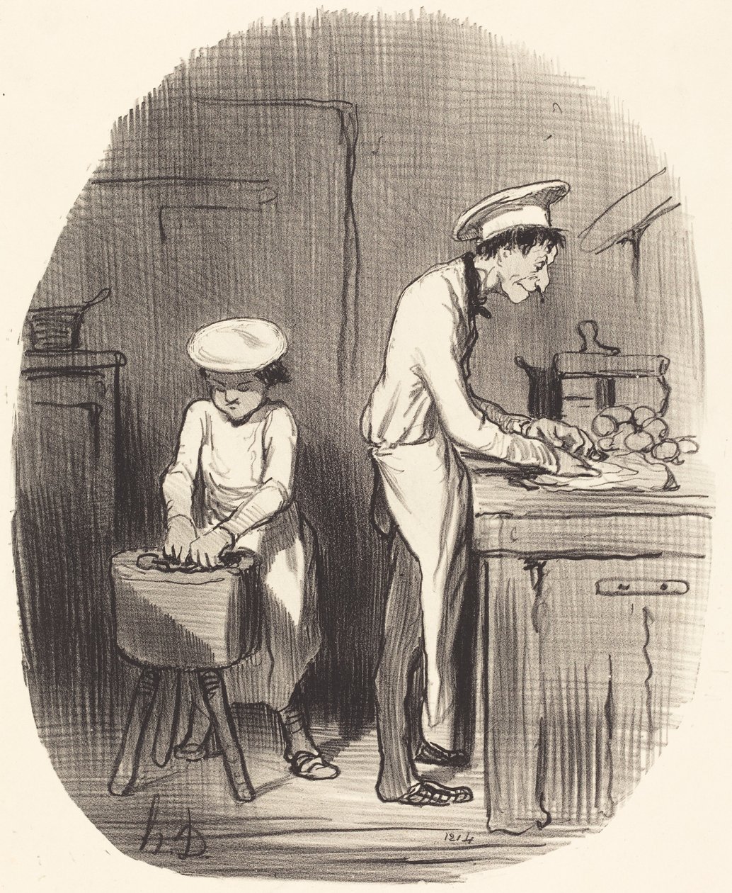 Kan du se gutt, du tar feil... av Honoré Daumier