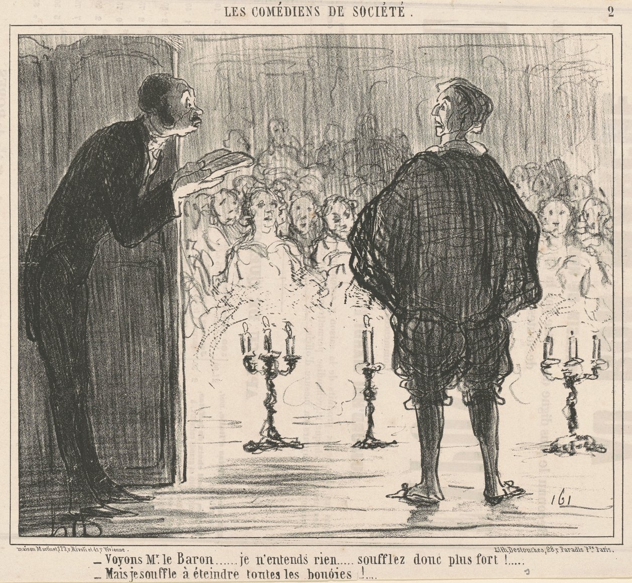 La oss se Mr. Baron... av Honoré Daumier