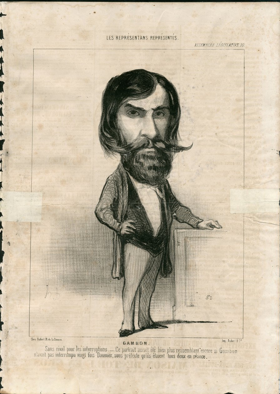 Charivari av Honoré Daumier