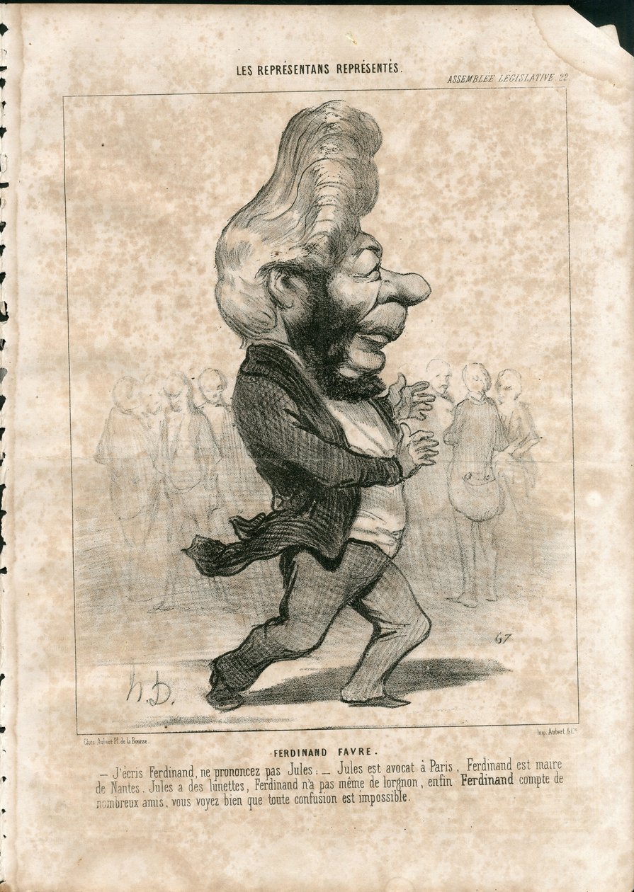 Charivari av Honoré Daumier