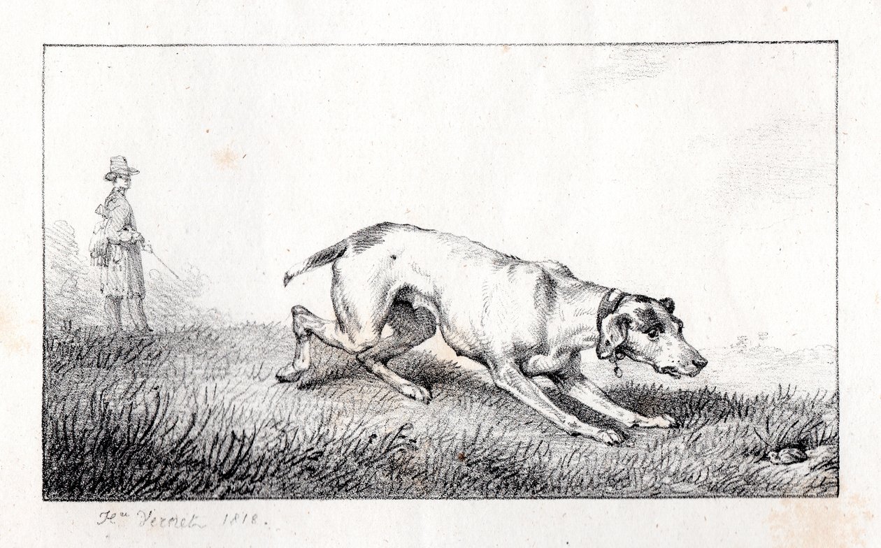 Jakten av Emile Jean Horace Vernet