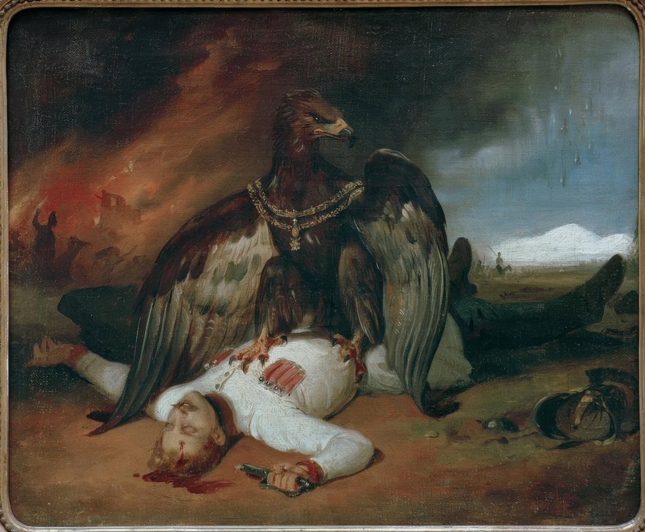 Den polske Prometheus av Emile Jean Horace Vernet