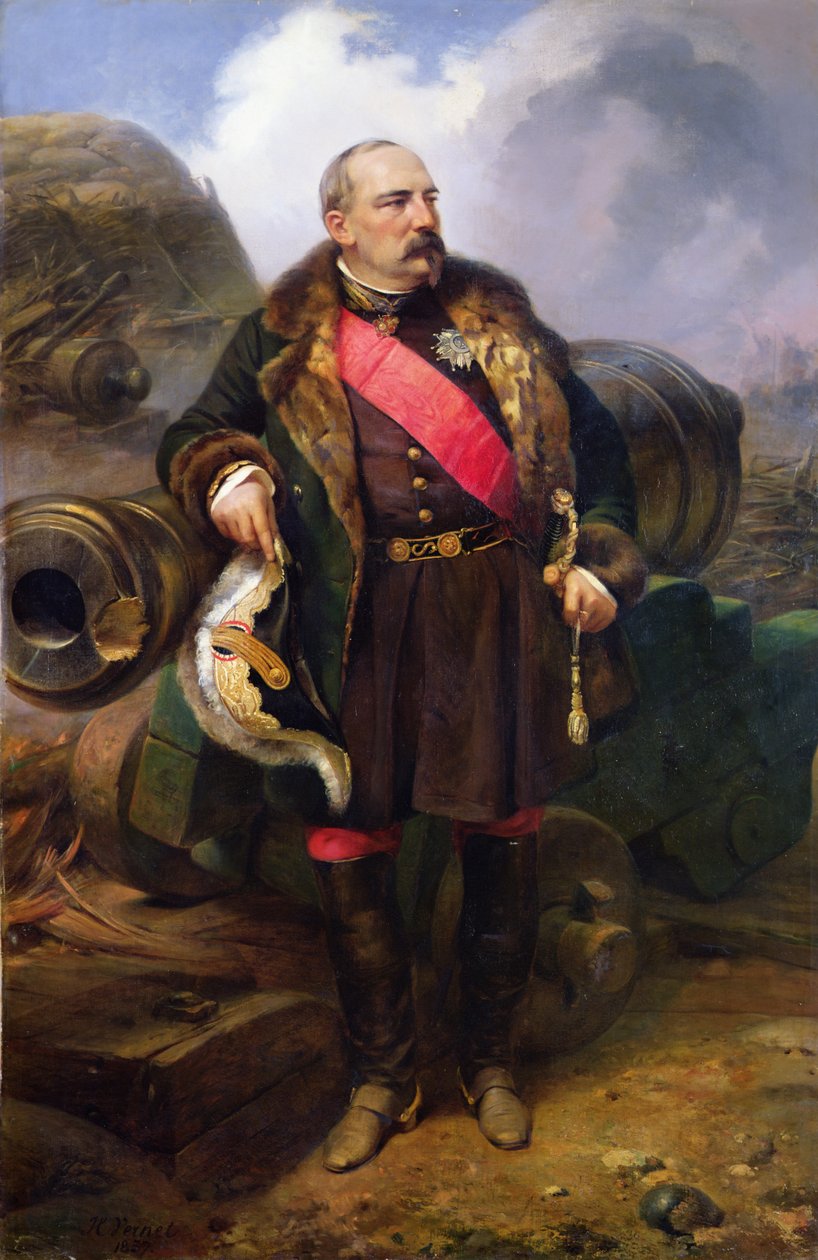 Pierre-Joseph-Francois Grove (1810-61) av Emile Jean Horace Vernet
