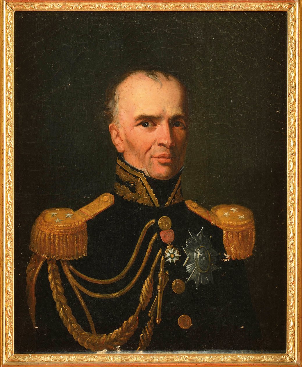 Portrett av general Antoine Drouot av Emile Jean Horace Vernet