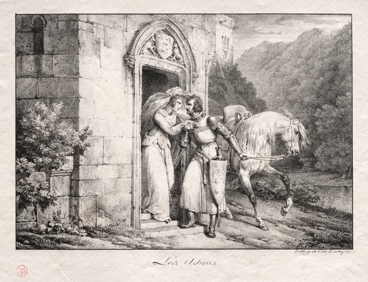 Avskjedene av Emile Jean Horace Vernet