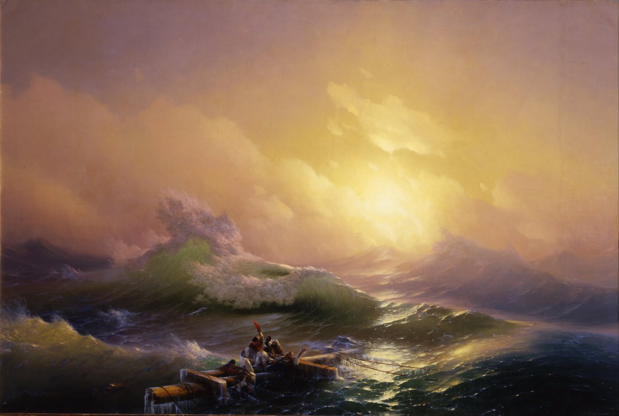 Den niende bølgen av Hovhannes Aivazovsky