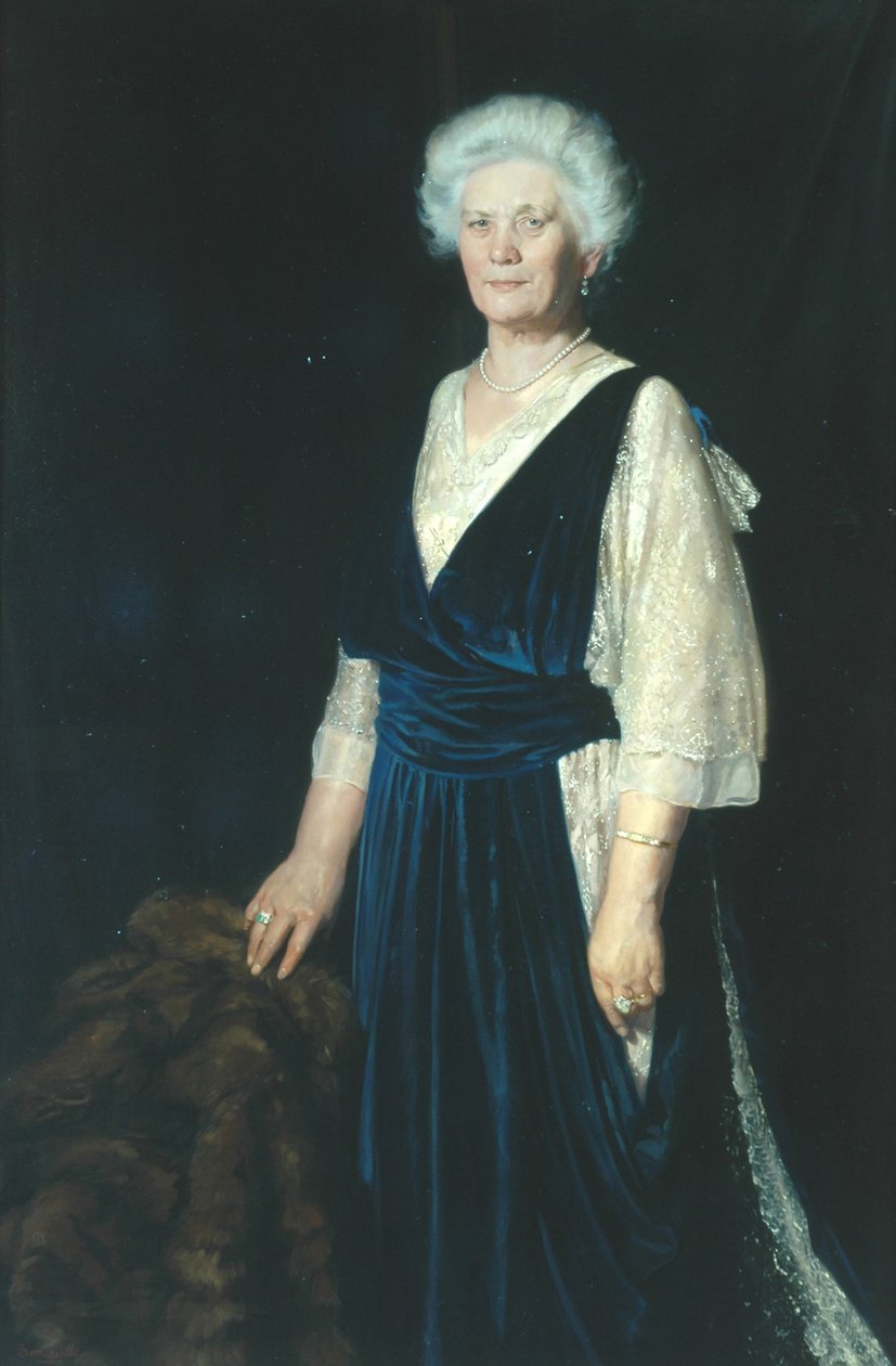 Lady Hill (olje på lerret) av Howard Somerville