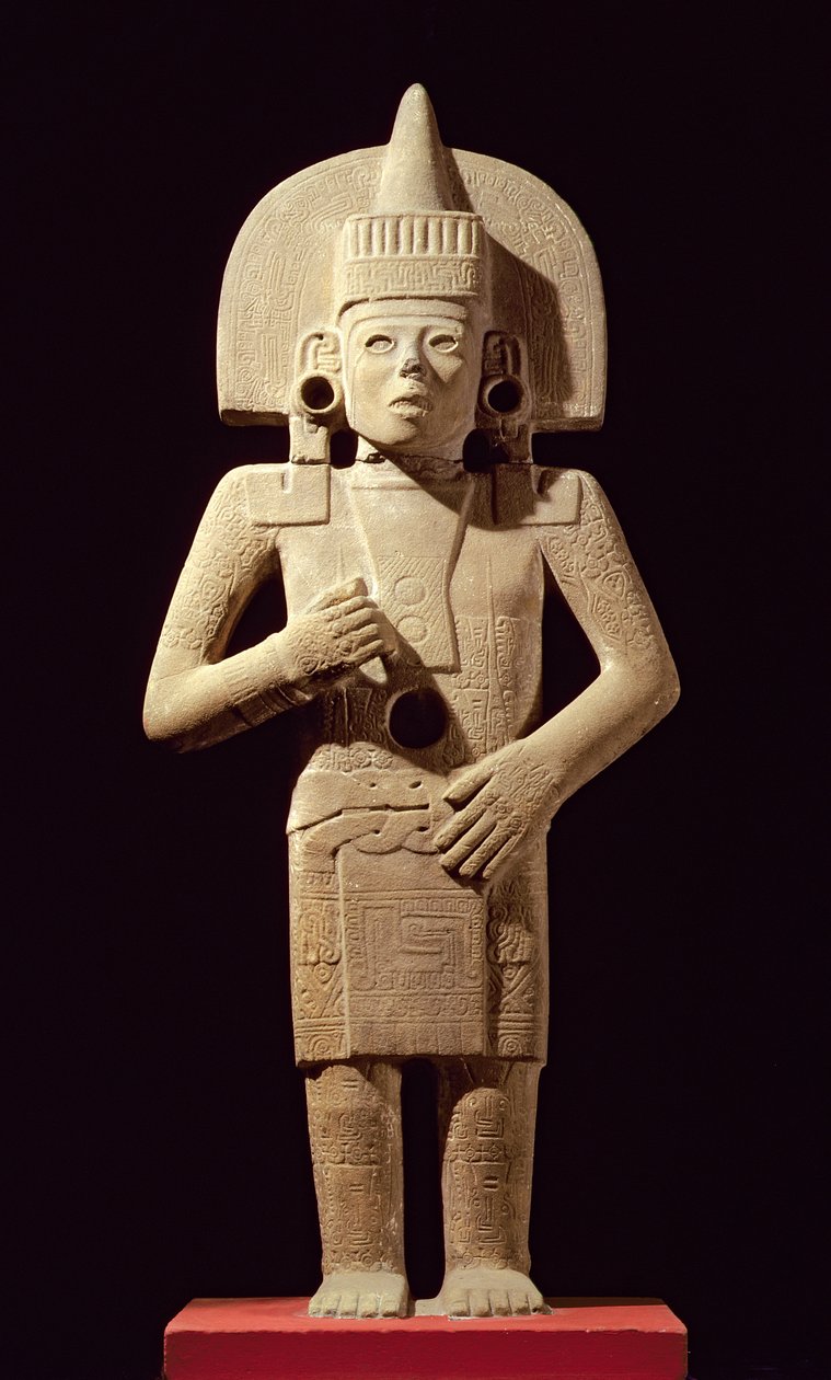 Life-Death Figure, fra Veracruz, Mexico, 900-1250 (se 180901) av Huaxtec