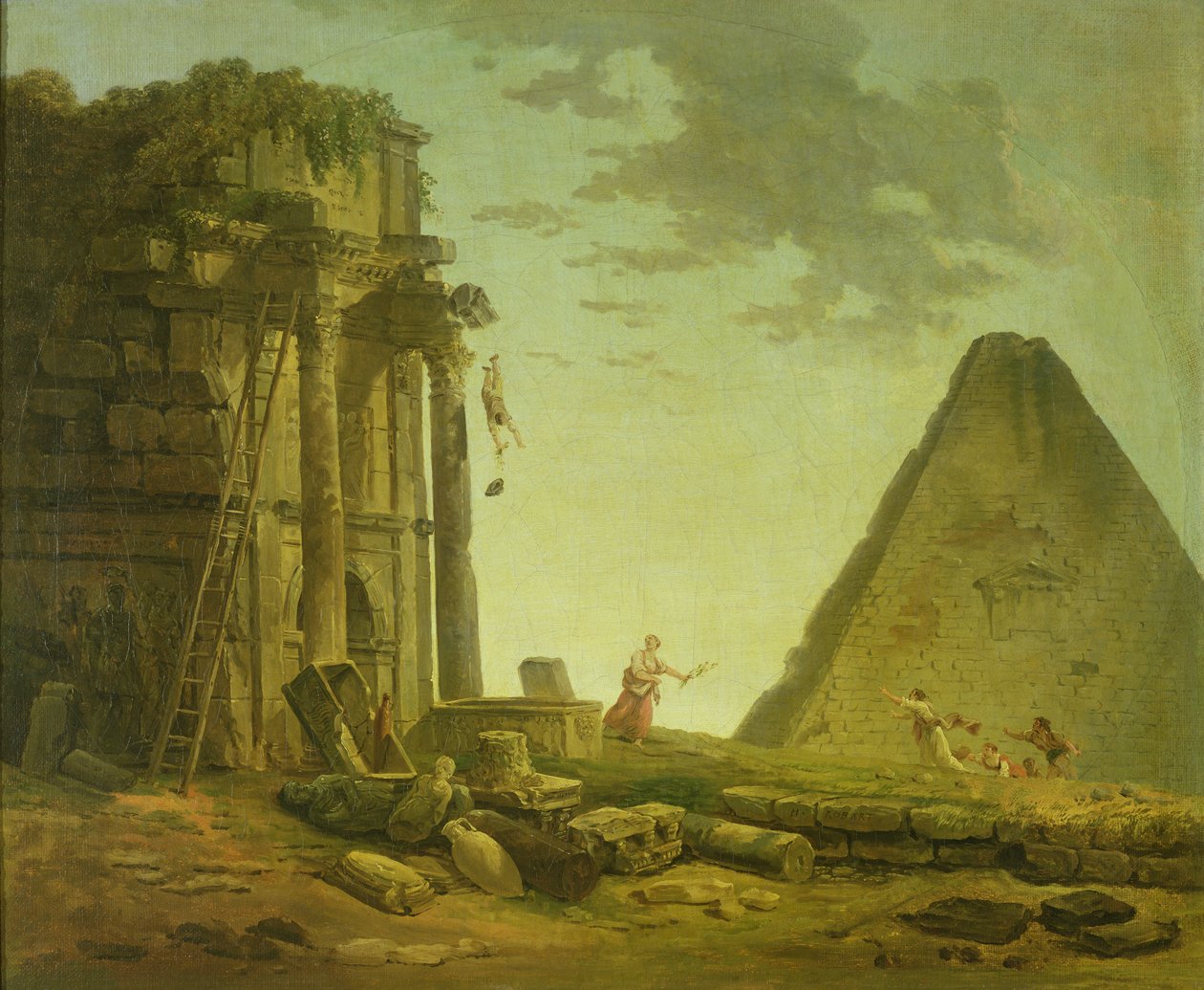 Ulykken av Hubert Robert