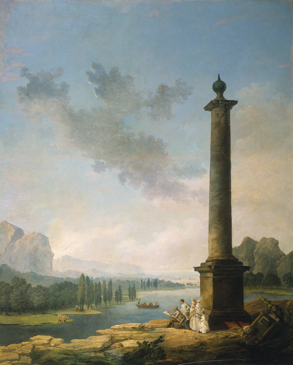 Kolonnen av Hubert Robert