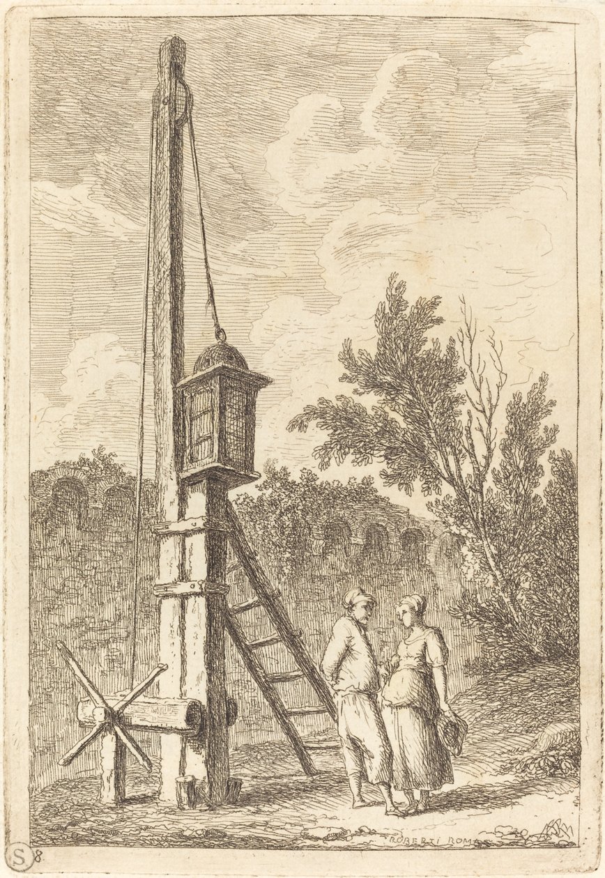 Posten av Hubert Robert