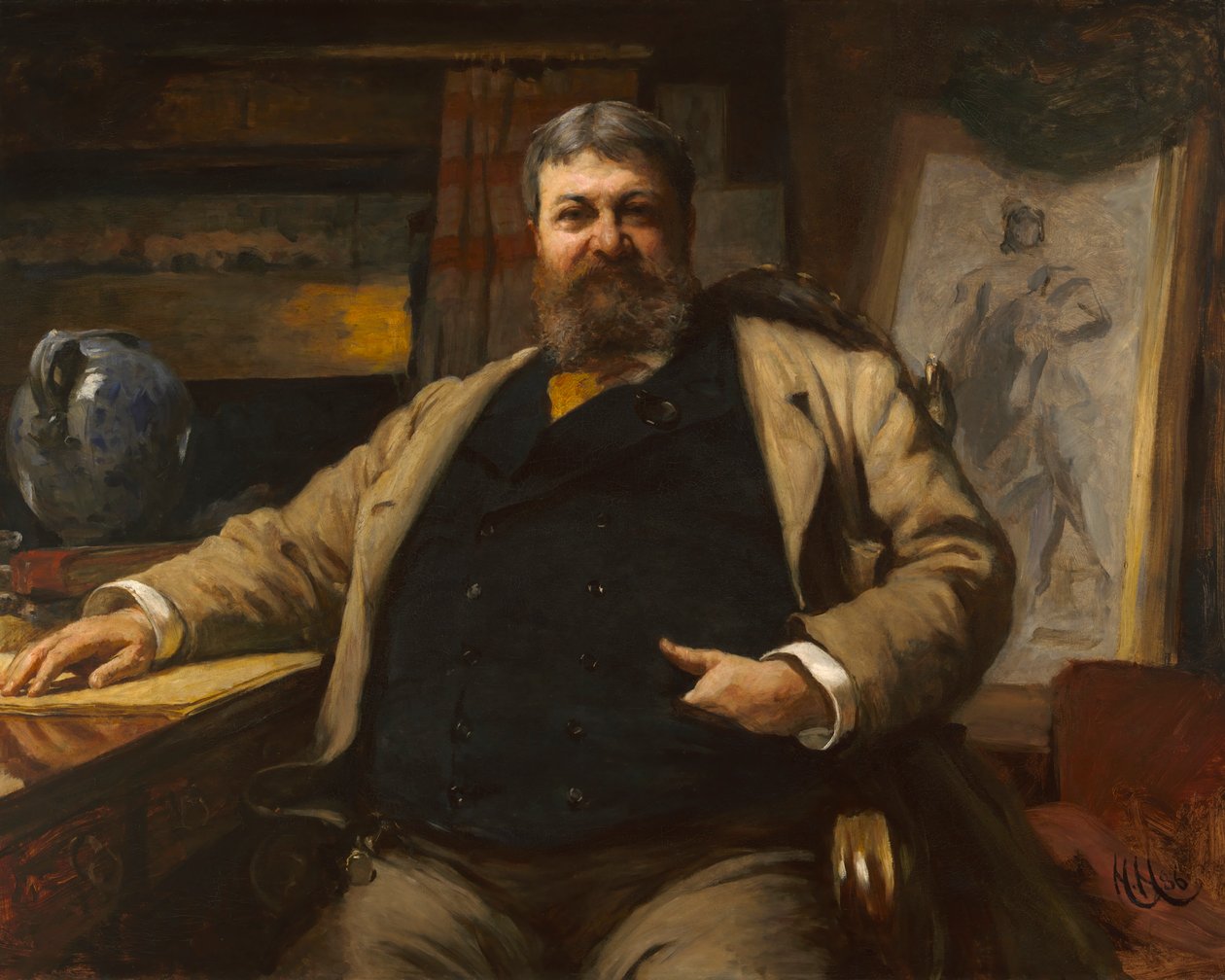H. H. Richardson, 1886. av Hubert von Herkomer