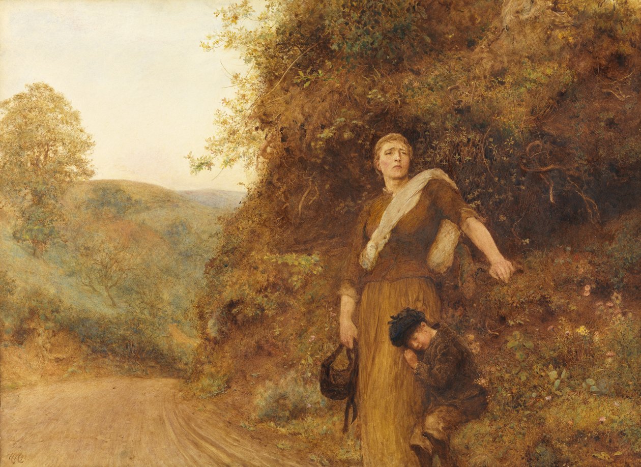 Hagar, 1892 av Hubert von Herkomer