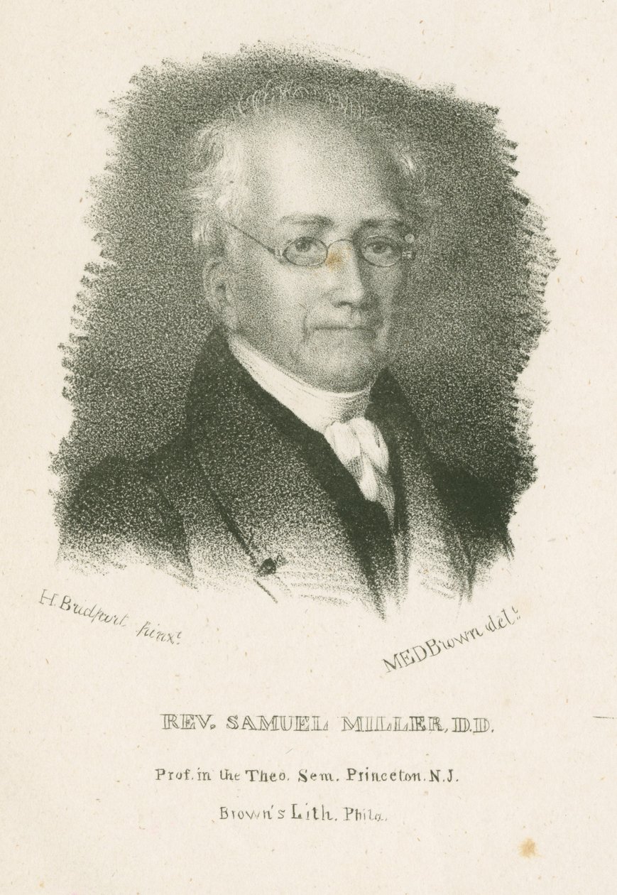Rev. Samuel Miller, D.D. av Hugh Bridgeport