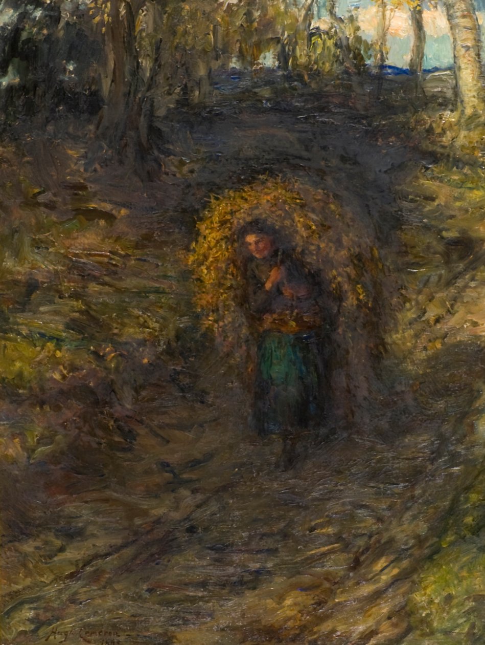 Fern Gatherer av Hugh Cameron