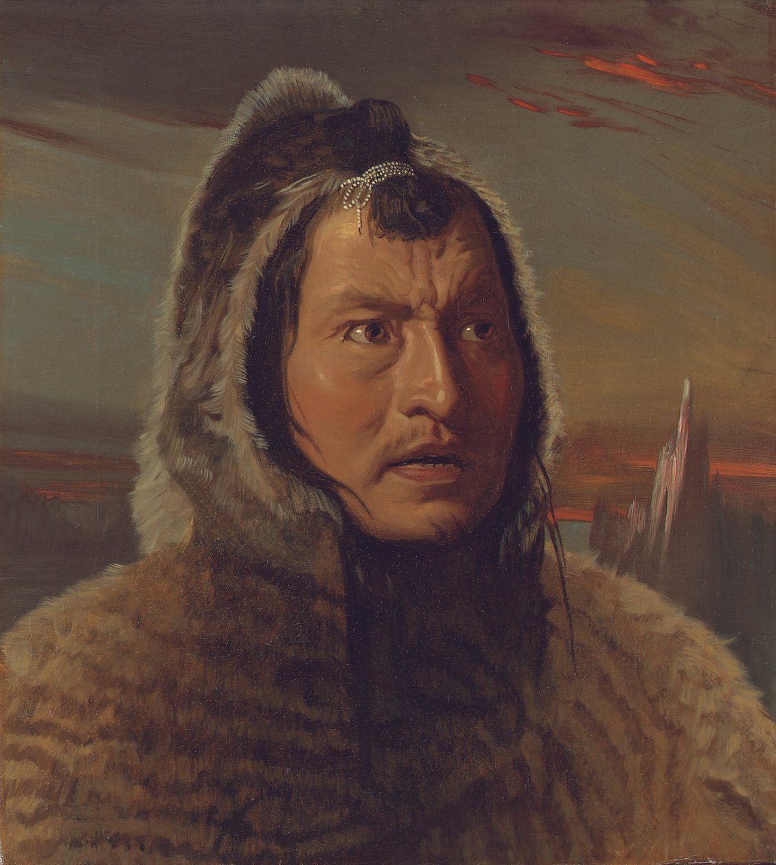 Portrett av en eskimo av Hugh Collins