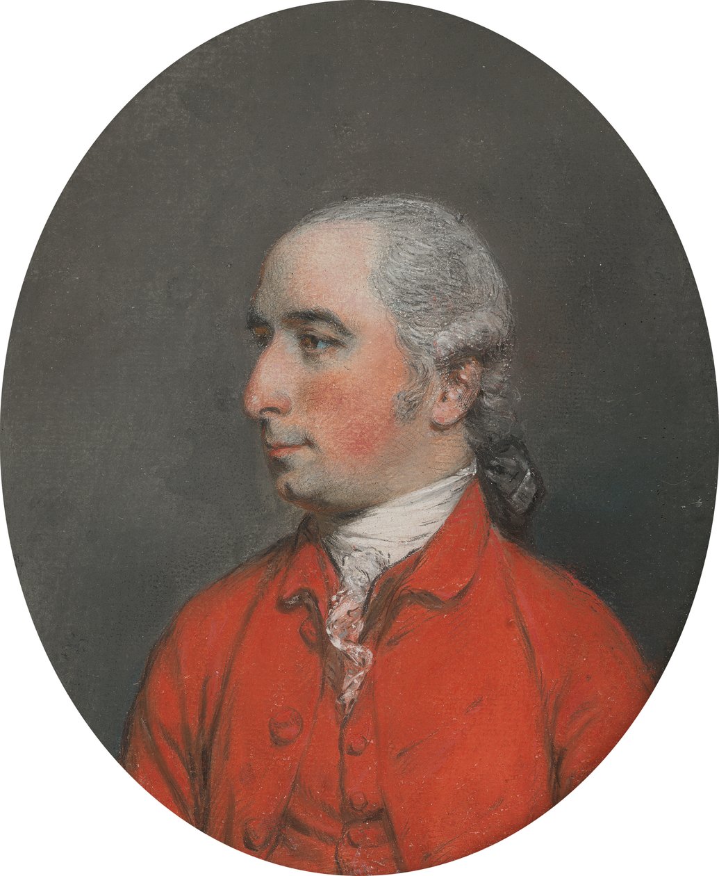 Portrett av en gentleman av Hugh Douglas Hamilton